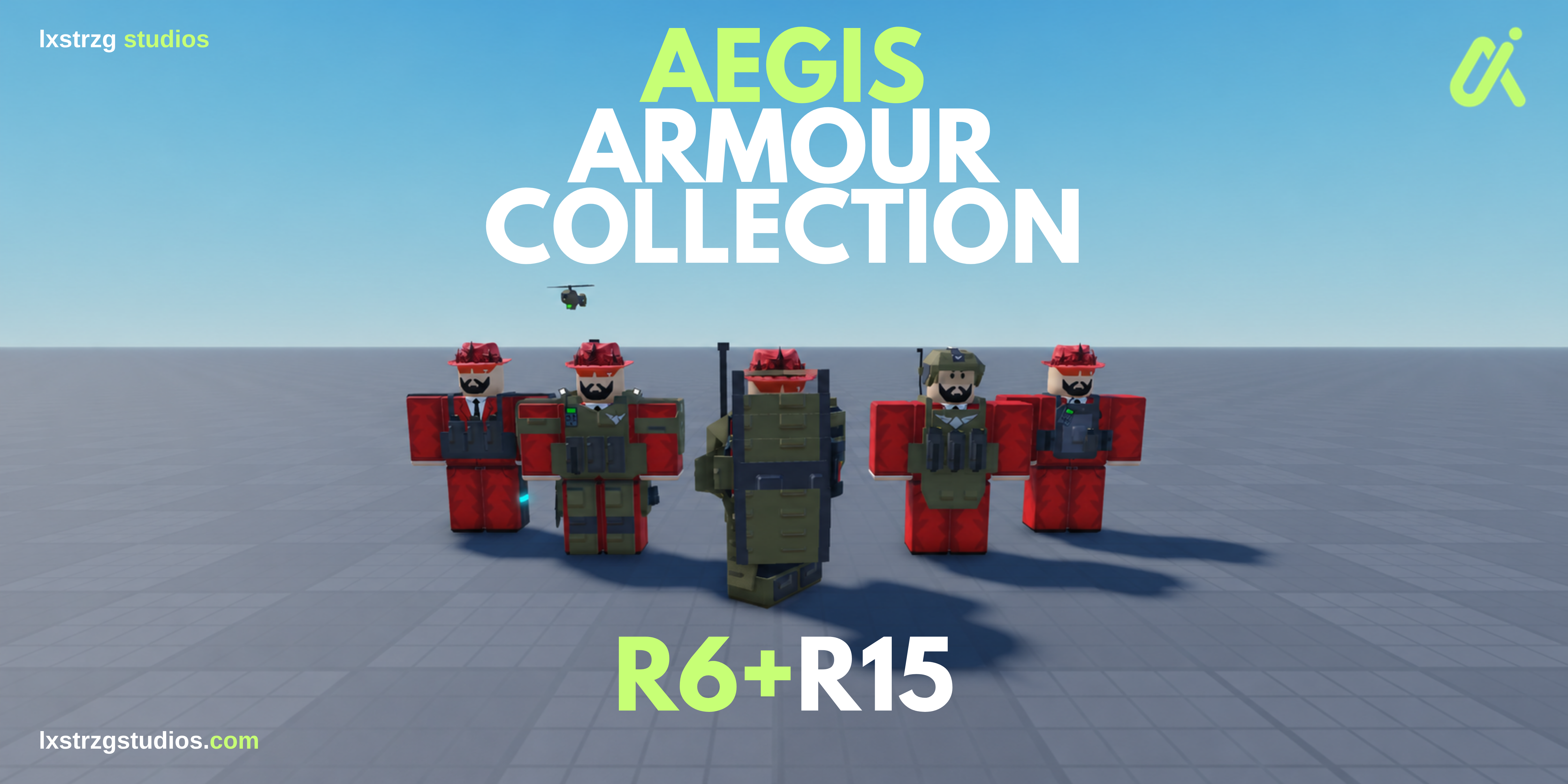 Aegis Armour Collection Roblox Studio system cover