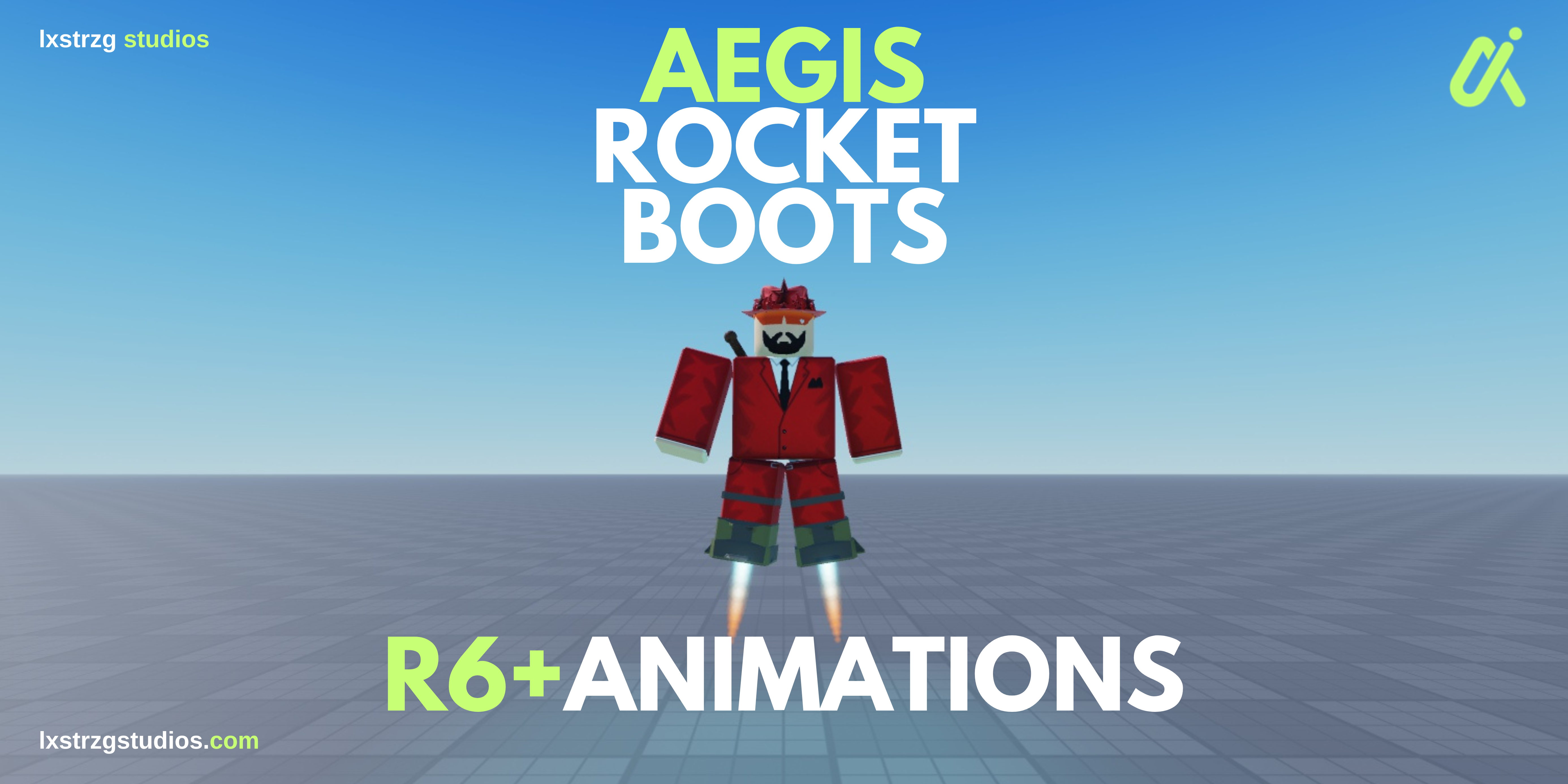 Aegis Rocket Boots System Roblox Studio system cover