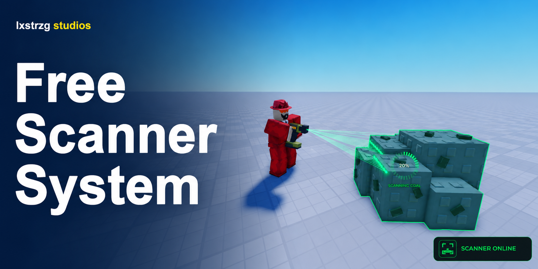 Free Scanner System Roblox Studio system cover